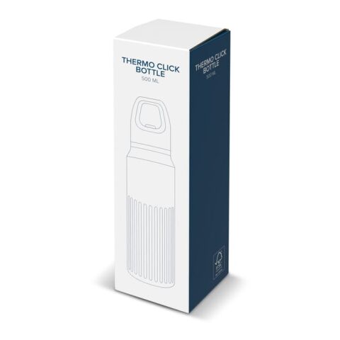 Thermo Easy-Click-Flasche 500 ml Weiss