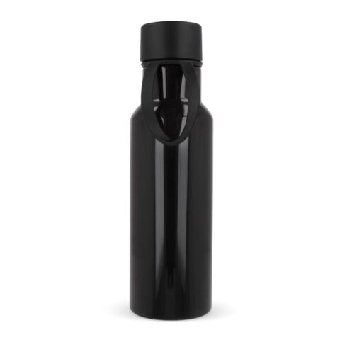 Wasserflasche Nouvel R-PET 600ml Schwarz | ohne Werbeanbringung | Nicht verfügbar | Nicht verfügbar | Nicht verfügbar