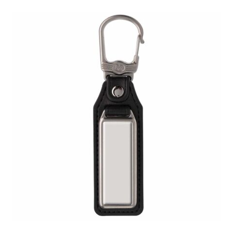 Metallschlüsselanhänger Schwarz-Silber | ohne Werbeanbringung | Nicht verfügbar | Nicht verfügbar | Nicht verfügbar