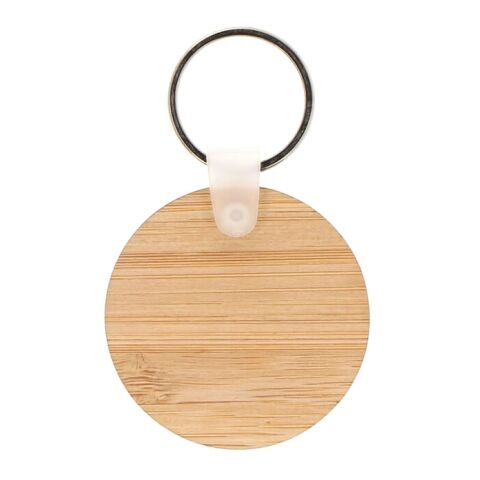 Schlüsselanhänger Bambus rund Natur | ohne Werbeanbringung | Nicht verfügbar | Nicht verfügbar | Nicht verfügbar