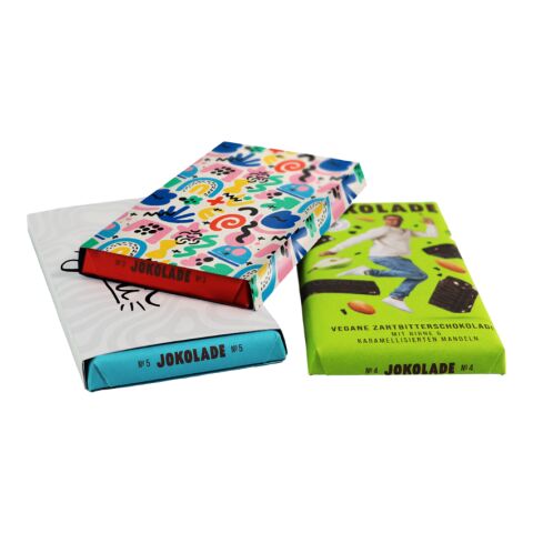 FamousFood® Original JOKOLADE Digitaldruck | Zartbitter, Birne, Mandel