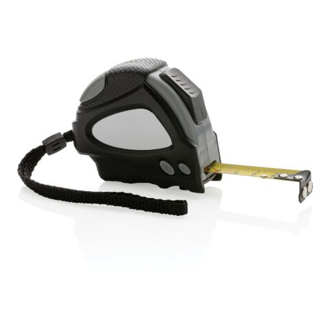 Auto-Stop-Maßband aus recyceltem Kunststoff, 3m/16mm schwarz | ohne Werbeanbringung | Nicht verfügbar | Nicht verfügbar