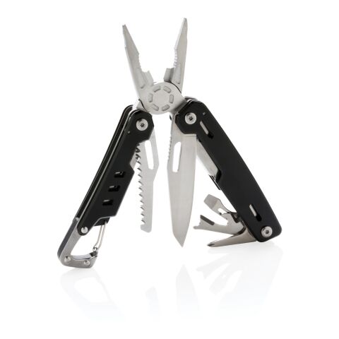 Solid Multitool mit Karabiner schwarz | ohne Werbeanbringung | Nicht verfügbar | Nicht verfügbar | Nicht verfügbar