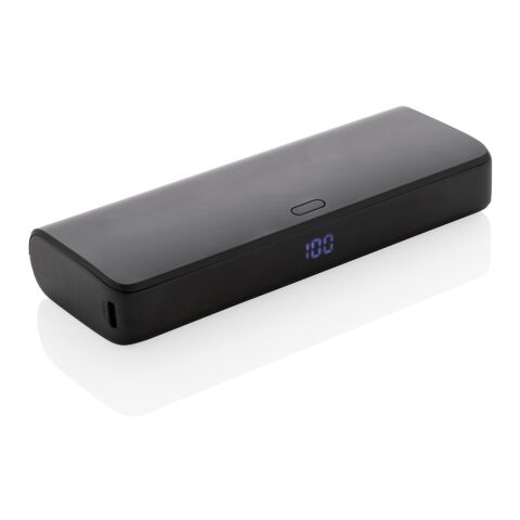 FlashCharge 20.000mAh Fast-Charge Powerbank aus RCS rPlastik schwarz | ohne Werbeanbringung | Nicht verfügbar | Nicht verfügbar