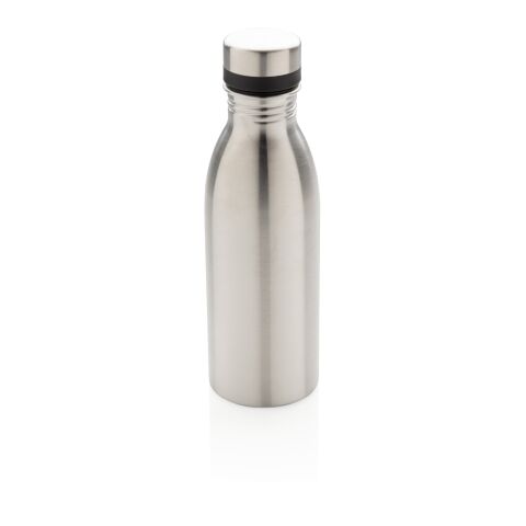 Deluxe Wasserflasche aus RCS recyceltem Stainless-Steel silber | ohne Werbeanbringung | Nicht verfügbar | Nicht verfügbar