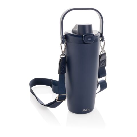 Avira Ayala Crossbody Duosip Becher aus RCS rec. Stahl navy blau | ohne Werbeanbringung | Nicht verfügbar | Nicht verfügbar