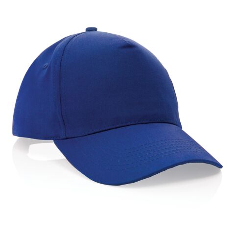 Impact 5 Panel Kappe aus 190gr rCotton mit AWARE™ Tracer blau | ohne Werbeanbringung | Nicht verfügbar | Nicht verfügbar | Nicht verfügbar