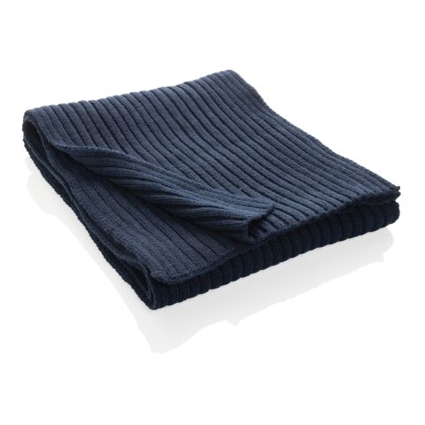 Impact AWARE™ Polylana® Strickschal 180x25cm navy blau | ohne Werbeanbringung | Nicht verfügbar | Nicht verfügbar | Nicht verfügbar