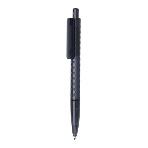 X3 Frosted-Pen aus GRS recyceltem PC navy blau | ohne Werbeanbringung | Nicht verfügbar | Nicht verfügbar