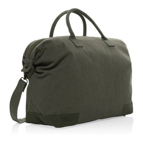 Kezar AWARE™ 500g/m² Wochenendtasche aus recyceltem Canvas grün | ohne Werbeanbringung | Nicht verfügbar | Nicht verfügbar | Nicht verfügbar