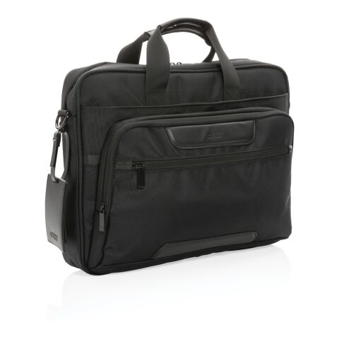 Swiss Peak AWARE™ RPET Voyager 15.6&quot; Laptop-Tasche schwarz | ohne Werbeanbringung | Nicht verfügbar | Nicht verfügbar | Nicht verfügbar
