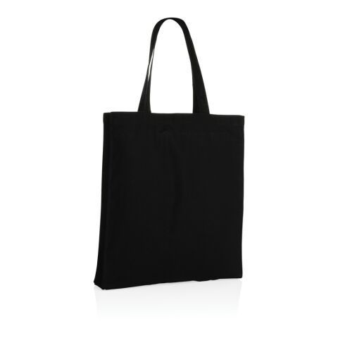 Impact AWARE™ recycelte Baumwolltasche 145gr mit Boden schwarz | ohne Werbeanbringung | Nicht verfügbar | Nicht verfügbar | Nicht verfügbar