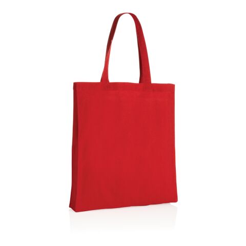 Impact AWARE™ recycelte Baumwolltasche 145gr mit Boden rot | ohne Werbeanbringung | Nicht verfügbar | Nicht verfügbar | Nicht verfügbar