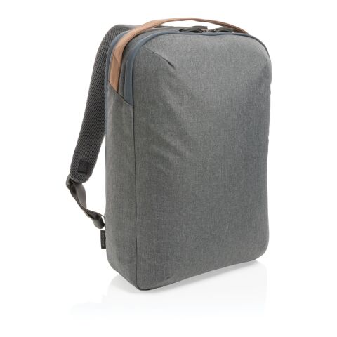 Impact AWARE™ 300D Two-Tone Deluxe 15.6&quot; Laptop-Rucksack grau | ohne Werbeanbringung | Nicht verfügbar | Nicht verfügbar