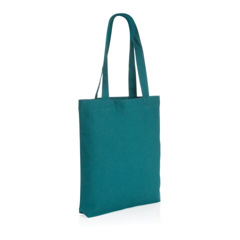 Impact Aware™ 285g/m² Tragetasche aus recyceltem Canvas Grünspan | ohne Werbeanbringung | Nicht verfügbar | Nicht verfügbar | Nicht verfügbar