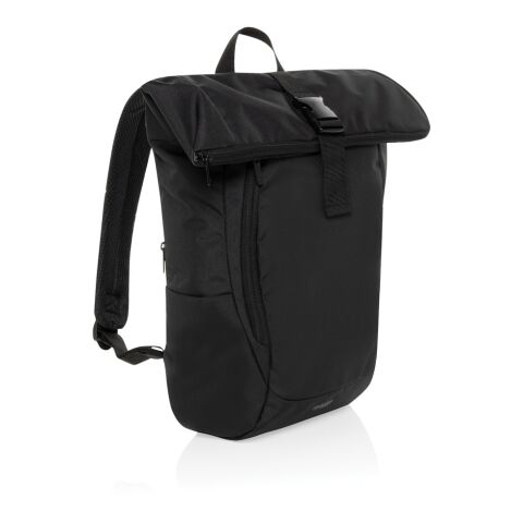 Swiss Peak Aware™ RPET Leonard 15,6&quot;-Laptop-Rucksack schwarz | ohne Werbeanbringung | Nicht verfügbar | Nicht verfügbar | Nicht verfügbar