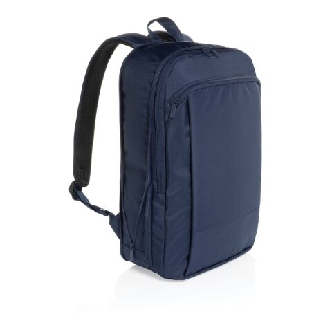 Flexpack Aware™ Expandable Slim RPET 15,6&quot; Laptop-Rucksack navy blau | ohne Werbeanbringung | Nicht verfügbar | Nicht verfügbar