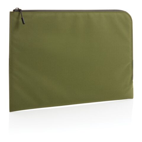 Impact Aware™ 15.6&quot; Laptop Sleeve aus recyceltem Polyester grün | ohne Werbeanbringung | Nicht verfügbar | Nicht verfügbar