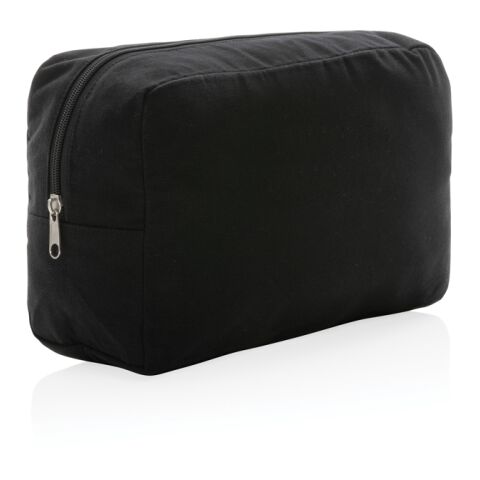Impact Aware™ 285g/m² Kosmetiktasche aus ungefärbtem Canvas schwarz | ohne Werbeanbringung | Nicht verfügbar | Nicht verfügbar | Nicht verfügbar