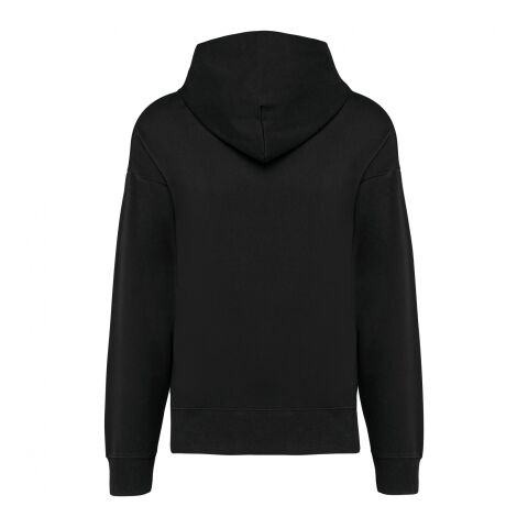 Vegan Unisex Oversized Hoodie schwarz | 2XL | ohne Werbeanbringung