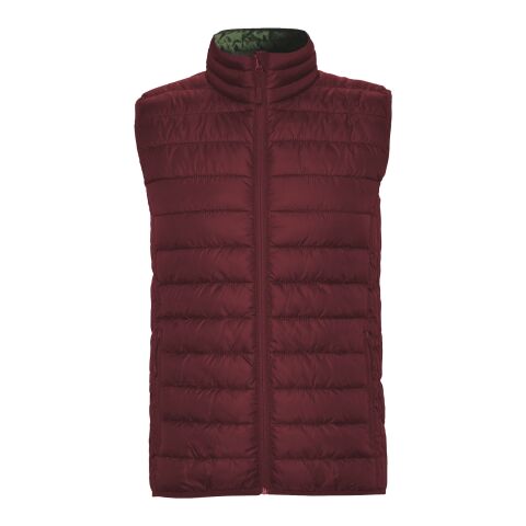 Oslo isolierter Bodywarmer für Herren Garnet | XL | ohne Werbeanbringung | Nicht verfügbar | Nicht verfügbar