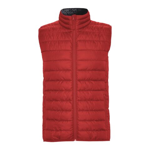 Oslo isolierter Bodywarmer für Herren rot | L | ohne Werbeanbringung | Nicht verfügbar | Nicht verfügbar