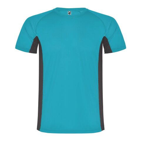 Shanghai 140 g/m² Sport T-Shirt für Herren Standard | türkis-Dark Lead | L | ohne Werbeanbringung | Nicht verfügbar | Nicht verfügbar | Nicht verfügbar