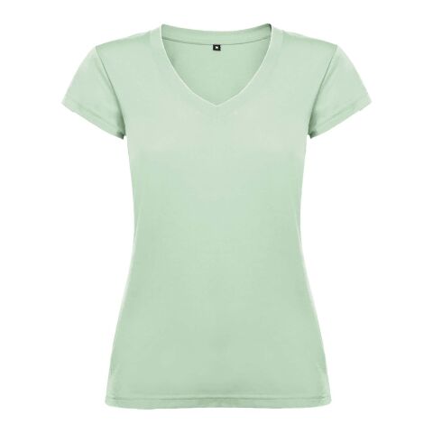 Victoria T-Shirt mit V-Ausschnitt für Damen Standard | Mist Green | 2XL | ohne Werbeanbringung | Nicht verfügbar | Nicht verfügbar | Nicht verfügbar