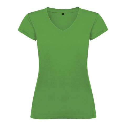 Victoria T-Shirt mit V-Ausschnitt für Damen Standard | Tropical Green | M | ohne Werbeanbringung | Nicht verfügbar | Nicht verfügbar | Nicht verfügbar