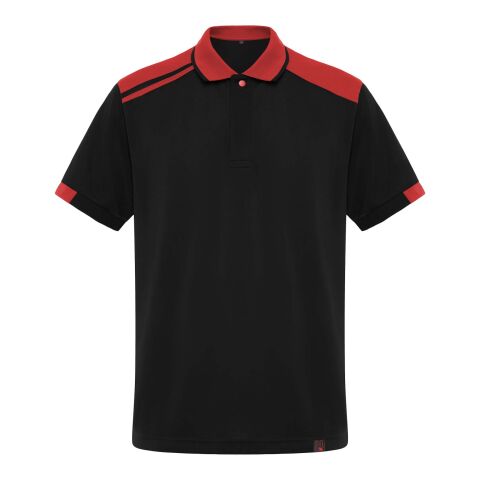 Samurai Kurzärmeliges Poloshirt mit antibakterieller Wirkung, 160 g/m2, unisex Standard | schwarz-rot | 3XL | ohne Werbeanbringung | Nicht verfügbar | Nicht verfügbar | Nicht verfügbar