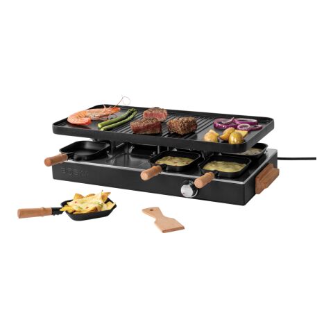 BOSKA Raclette Gourmet Party, 8 Personen (EU Type F) schwarz