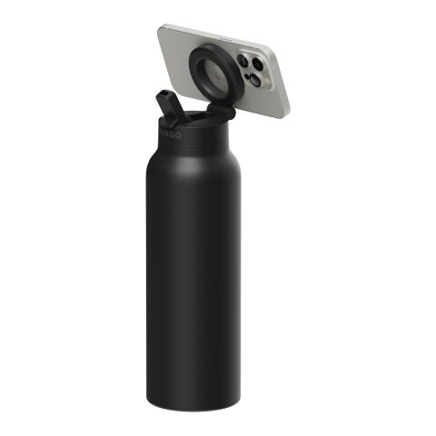 RINGO Pro MagSafe®-Trinkflasche mit magnetischem Ring schwarz | ohne Werbeanbringung | Nicht verfügbar | Nicht verfügbar