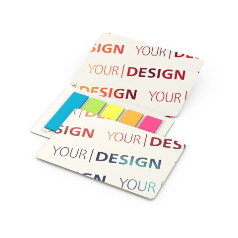 Haftmarker-Set Multi-Card RECYCLING Umschlag mikroperforiert 85 × 55 mm | ohne Werbeanbringung | ohne Werbeanbringung