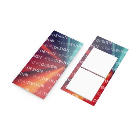 Haftnotiz-Karte Note-Card 2 Haftnotizblöcke 72 × 72 mm Trägerkarte 95 × 200 mm | Nicht verfügbar | ohne Werbeanbringung | ohne Werbeanbringung | weiß