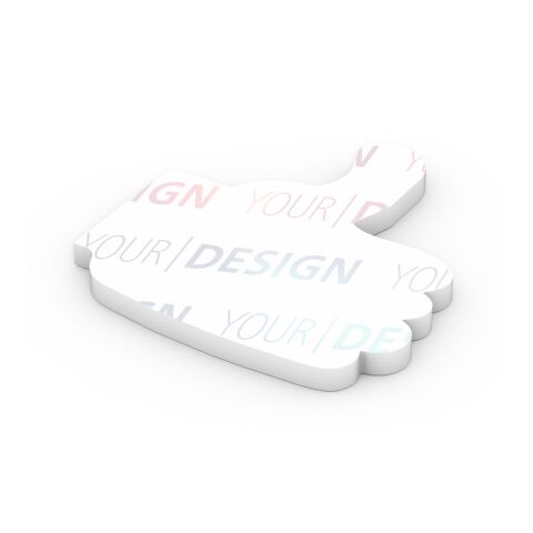 Haftnotizblock Form 100 × 72 mm formgestanzt 69 × 66 mm | ohne Werbeanbringung | 50.0 | Daumen