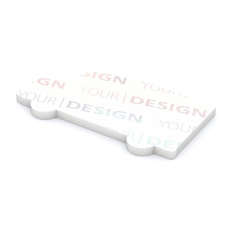 Haftnotizblock Form 100 × 72 mm formgestanzt 94 × 52 mm | ohne Werbeanbringung | 50.0 | Transporter