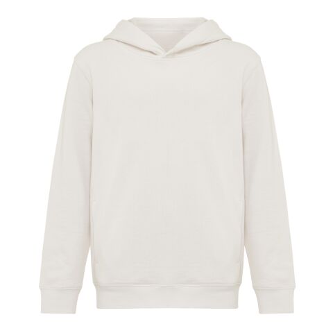 Iqoniq Yengo KidsHoodie mit Seitentaschen aus rec. Baumwolle elfenbeinweiß | 11-12 | ohne Werbeanbringung | Nicht verfügbar | Nicht verfügbar | Nicht verfügbar