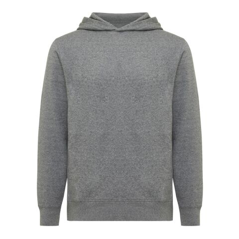 Iqoniq Yengo Hoodie mit Seitentaschen aus rec. Baumwolle ungefärbte helles Anthrazit | S | ohne Werbeanbringung | Nicht verfügbar | Nicht verfügbar | Nicht verfügbar