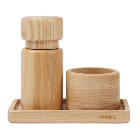 VINGA Retro Salz &amp; Pfeffer Set braun | ohne Werbeanbringung | Nicht verfügbar | Nicht verfügbar