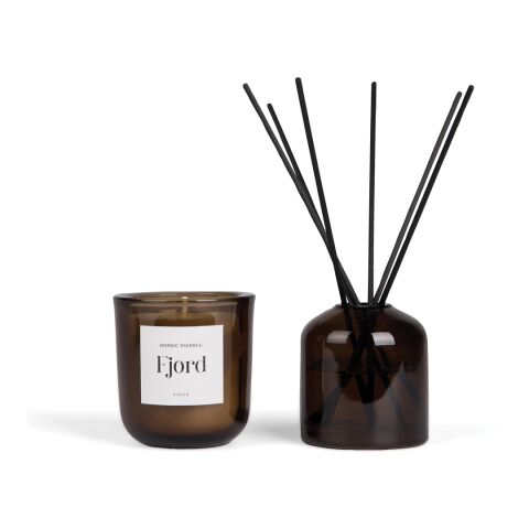 VINGA Nordic Essence Ambiente-Set blau-dunkelbraun | ohne Werbeanbringung | Nicht verfügbar | Nicht verfügbar