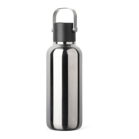VINGA Cael RCS Stainless-Steel Trinkflasche 600ml Silbergrau | ohne Werbeanbringung | Nicht verfügbar | Nicht verfügbar