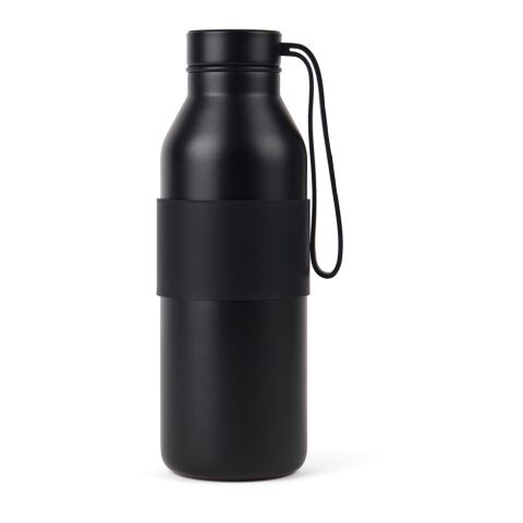 VINGA Niro RCS Stainless-Steel Sling Flasche 500ml schwarz | ohne Werbeanbringung | Nicht verfügbar | Nicht verfügbar
