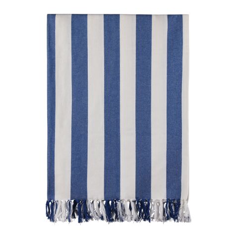 VINGA Ornos GRS Hamamtuch aus Baumwolle blau-weiß | ohne Werbeanbringung | Nicht verfügbar | Nicht verfügbar | Nicht verfügbar