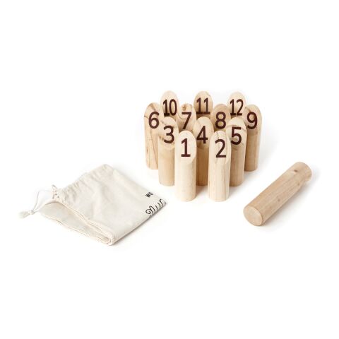 VINGA Muge Zahlen-Spiel braun | ohne Werbeanbringung | Nicht verfügbar | Nicht verfügbar