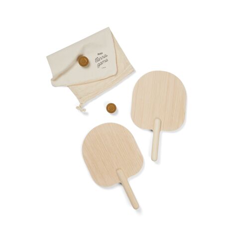 VINGA Miro Beach-Tennis Spiel braun | ohne Werbeanbringung | Nicht verfügbar | Nicht verfügbar