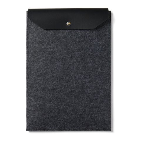 VINGA Albon 14&quot; Laptop-Seeve aus GRS recyceltem Filz schwarz | ohne Werbeanbringung | Nicht verfügbar | Nicht verfügbar