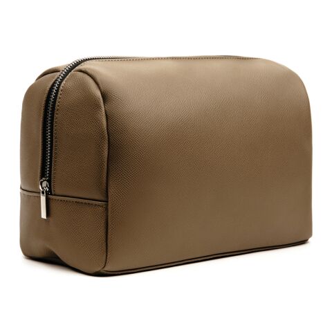 VINGA Bermond Kulturtasche aus RCS recyceltem PU braun | ohne Werbeanbringung | Nicht verfügbar | Nicht verfügbar