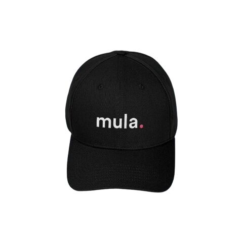 mula. Baseballkappe schwarz