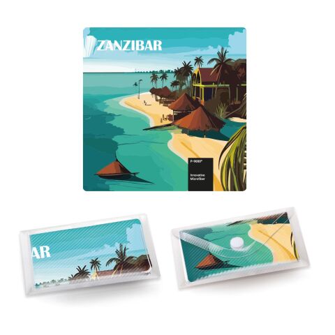 POLYCLEAN Displaytuch im Etui, All-Inclusive-Paket ohne Werbeanbringung | 18 x 18 cm