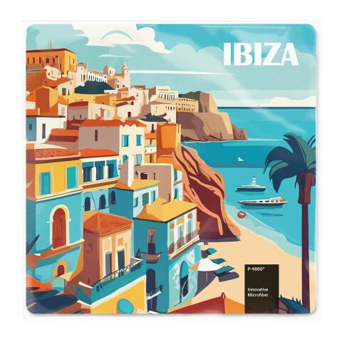 POLYCLEAN Displaytuch im Polybeutel, All-Inclusive-Paket ohne Werbeanbringung | 15 x 15 cm